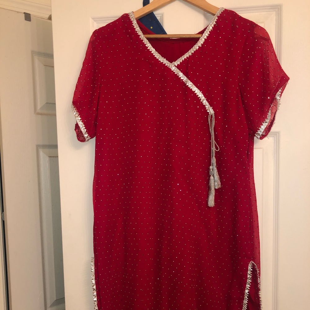 2 piece Indian Pakistani Dress Salwar Kameez